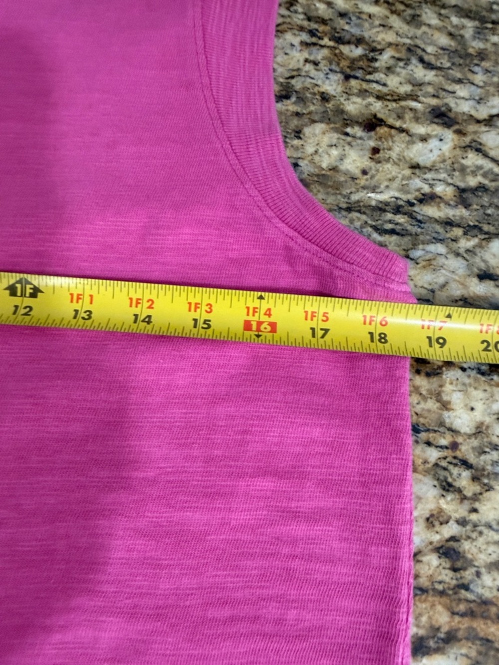 Faherty Pink Organic Cotton Sleeveless Tank Top Sunwashed Women’s Size S Crop - Picture 5 of 6